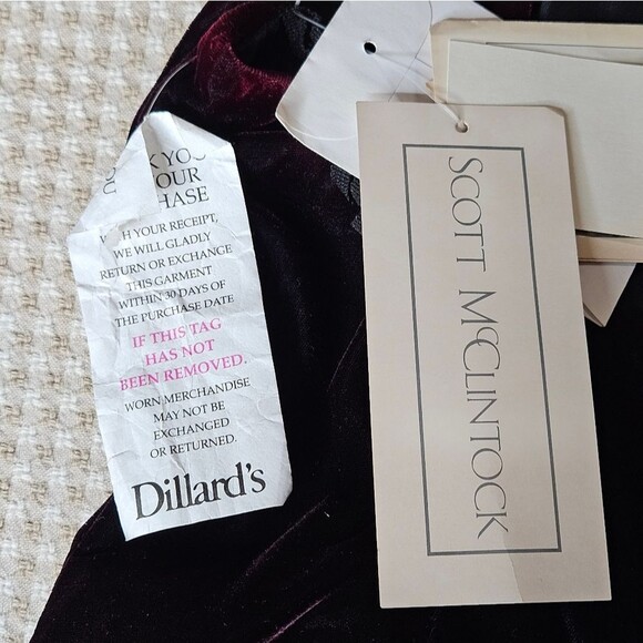 Scott McClintock Gradient Velvet Halter Black Gold Metallic Formal Evening Dress - Picture 12 of 16